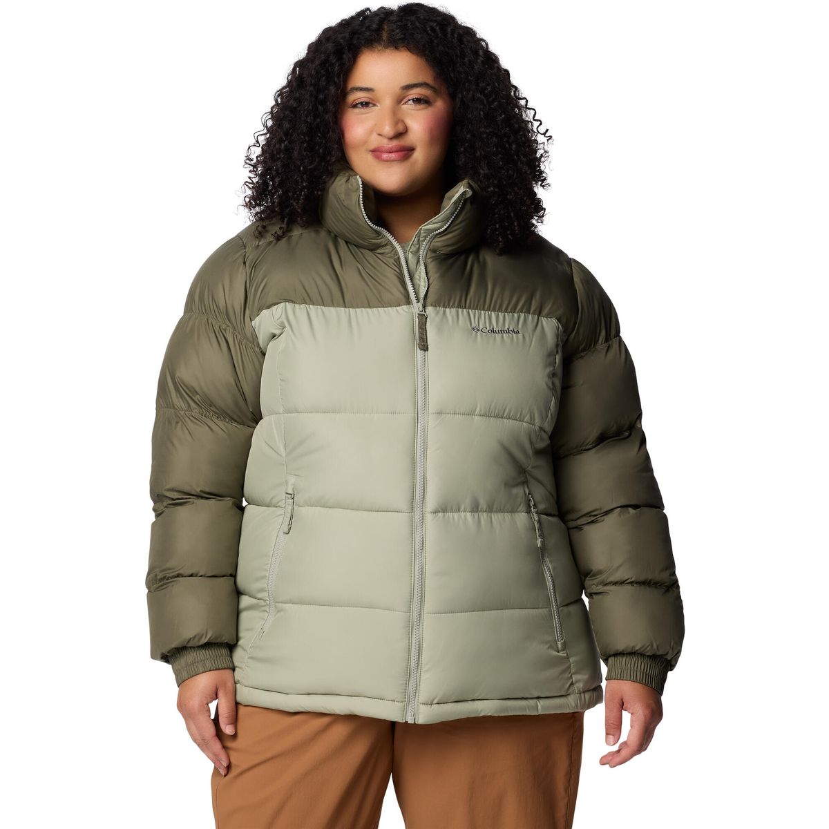 Columbia Pike Lake Full Zip Jacket stone green, safari (397) XL 208931-2089311-397-XL