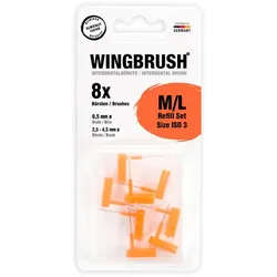 Wingbrush Refill-Set Interdentalb. ISO 3 med./large