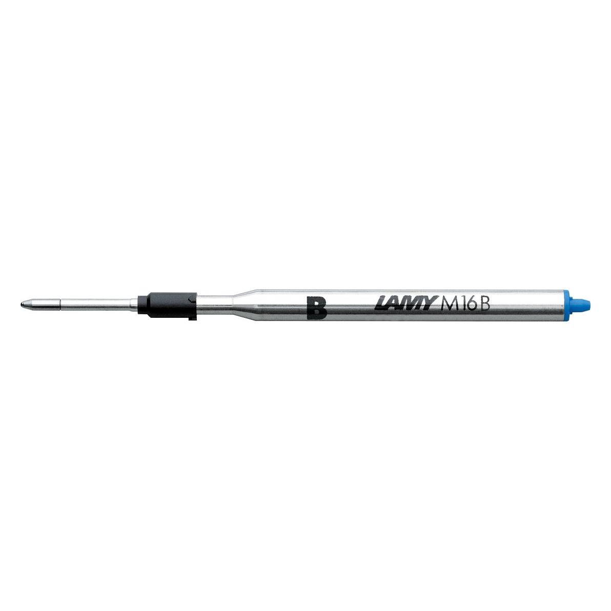 Lamy Kugelschreibermine M16, dokumentenecht, Strichstärke B 0,8 mm oder Strichstärke M 0,6 mm, bl... (Blau, 0.80 mm, 1 Stk.) (1225801)