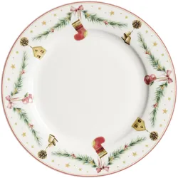 6x Ritzenhoff & Breker R&B Dessertteller 20,5cm Holly, Teller, Mehrfarbig