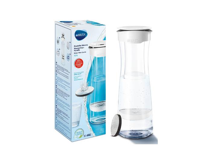 Wasserfilter BRITA Tischwasserfilter-Karaffe Tra , transparent, Kunststoff, Filterkartuschen, Wasserfilter