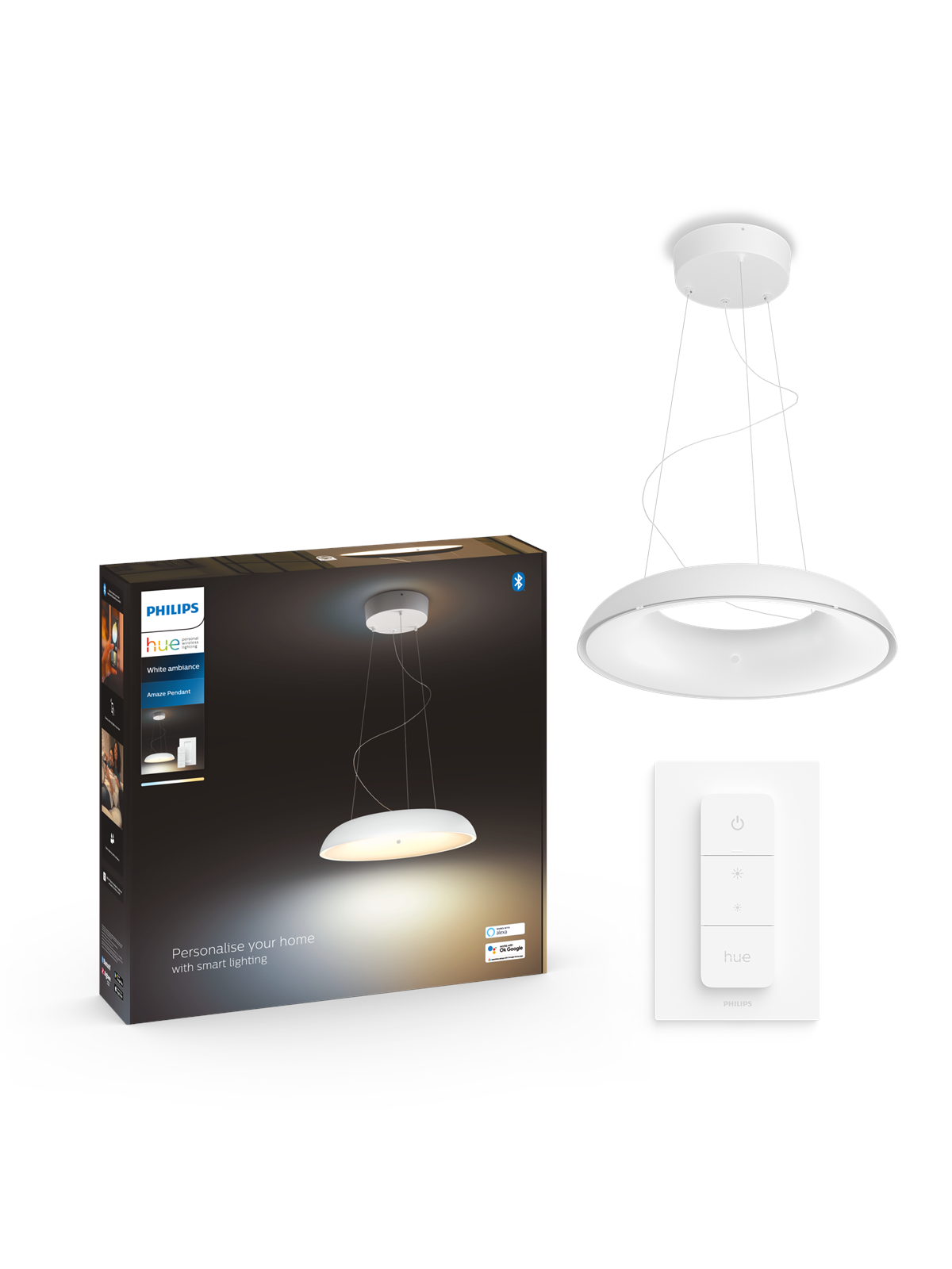 Philips Hue Amaze Pendant Ceiling Light - White