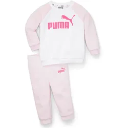 PUMA Minicats ESS Raglan Baby-Jogginganzug 62 - pearl pink 80