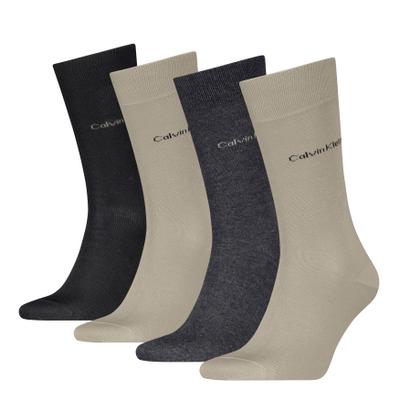 Socken CALVIN KLEIN, Damen, bunt (beige), Obermaterial: 71% Baumwolle, 15% Polyester, 12% Polyamid, 2% Elasthan, Socken Socken