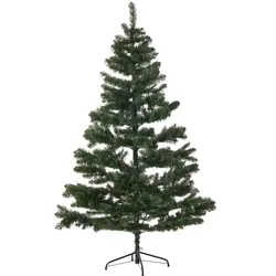 Kunsttannenbaum   , grün , Kunststoff,Metall , Maße (cm): H: 185  Ø: 115