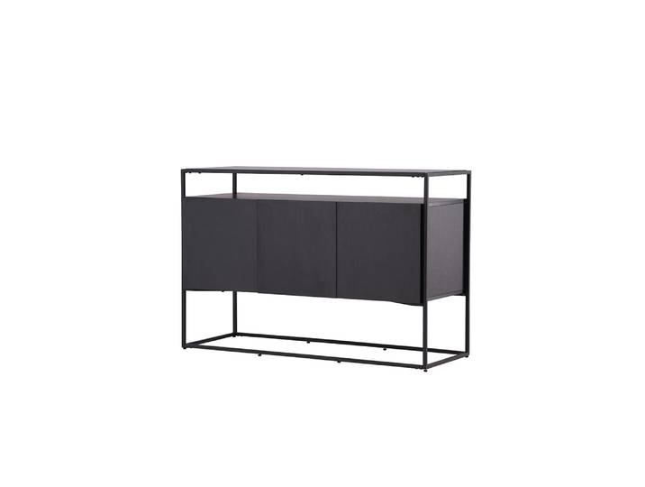 Kingsport buffet 3 portes noir.