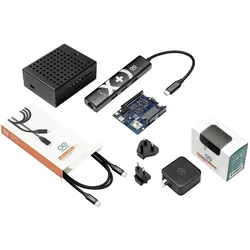 Arduino Sistema Q Bundle UNO Q 2GB RAM 16GB eMMC, Entwicklungsboard + Kit