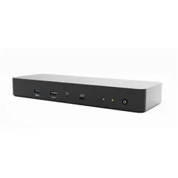 i-tec Thunderbolt 4 Intelligent Dual Display Docking Station, Power Delivery 90W (10 Ports), Dockingstation + USB Hub, Schwarz
