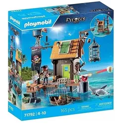 Playmobil Piratenhafen mit Seeräuber-Gefängnis