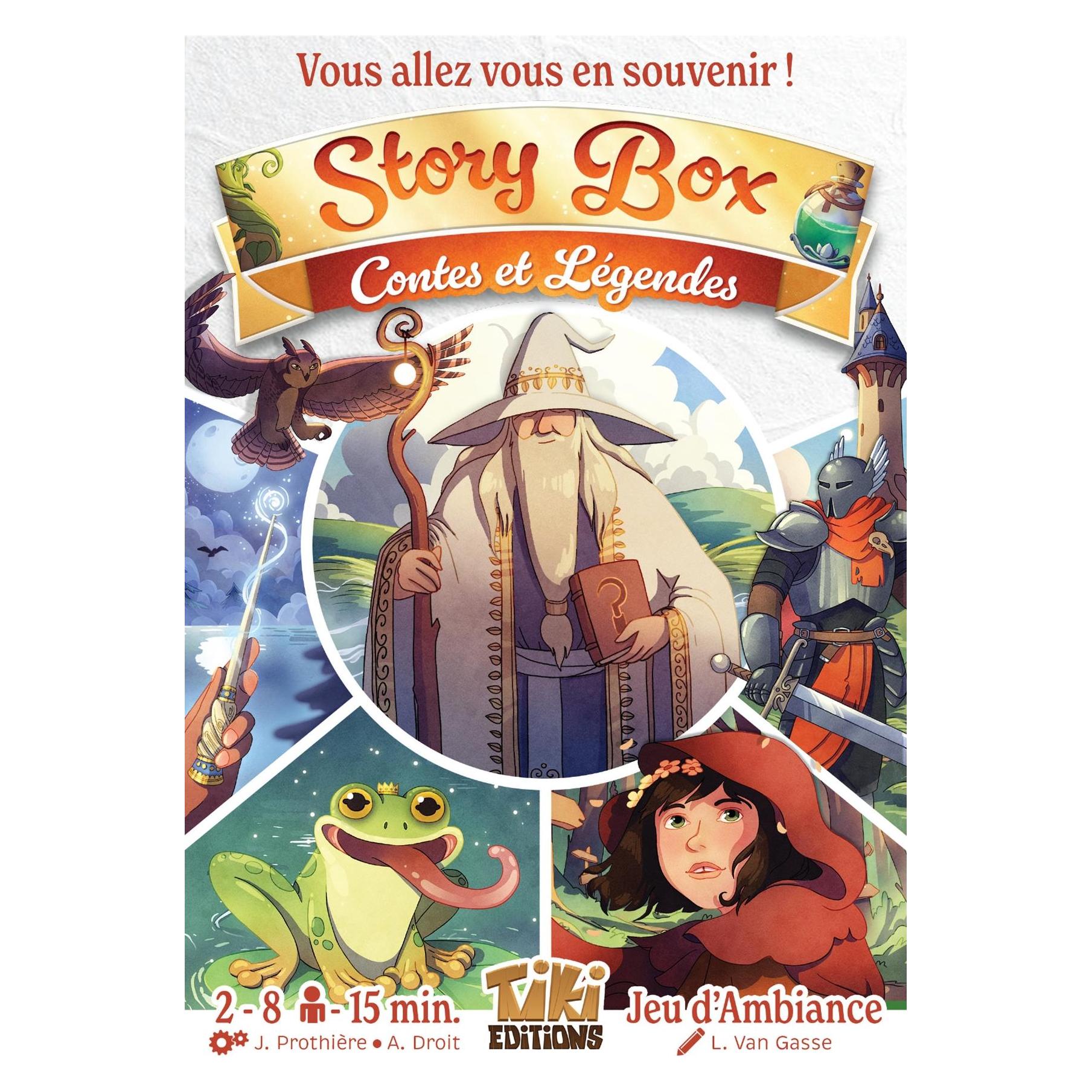 Tiki Editions Story Box Contes et Légendes (f) (Französisch, 2 - 8 Spieler) (TIKISBCLFR1)