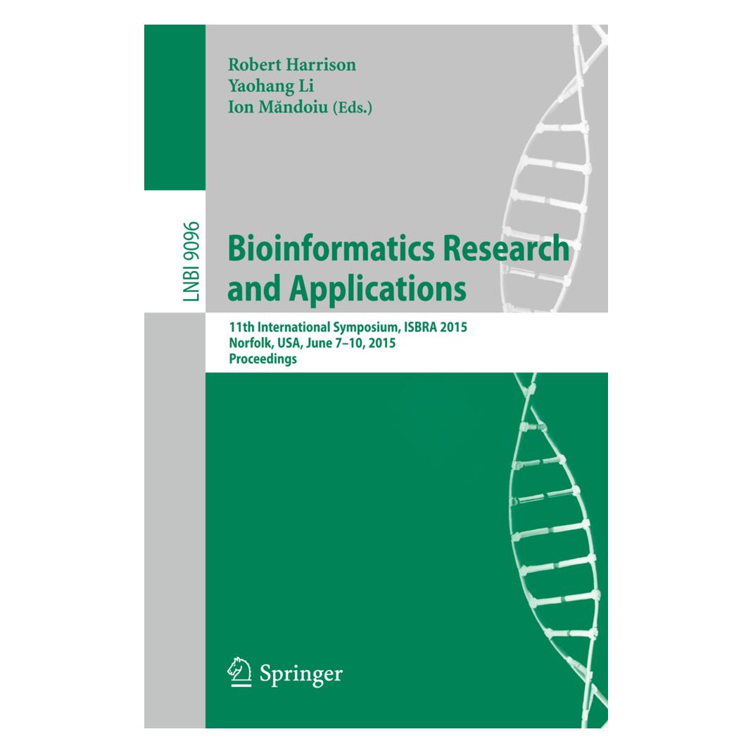 Springer Bioinformatics Research and Applications (Englisch, Softcover, Ion Mandoiu, Robert Harrison, Yaohang Li) (15901792)