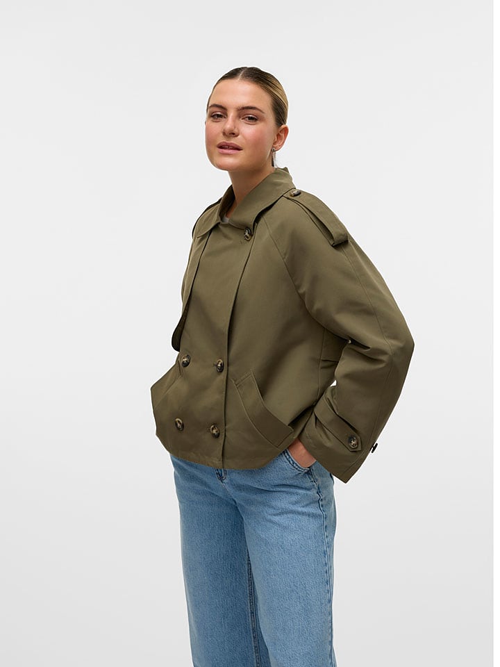Vero Moda Übergangsjacke "Chloe" in Khaki - XS