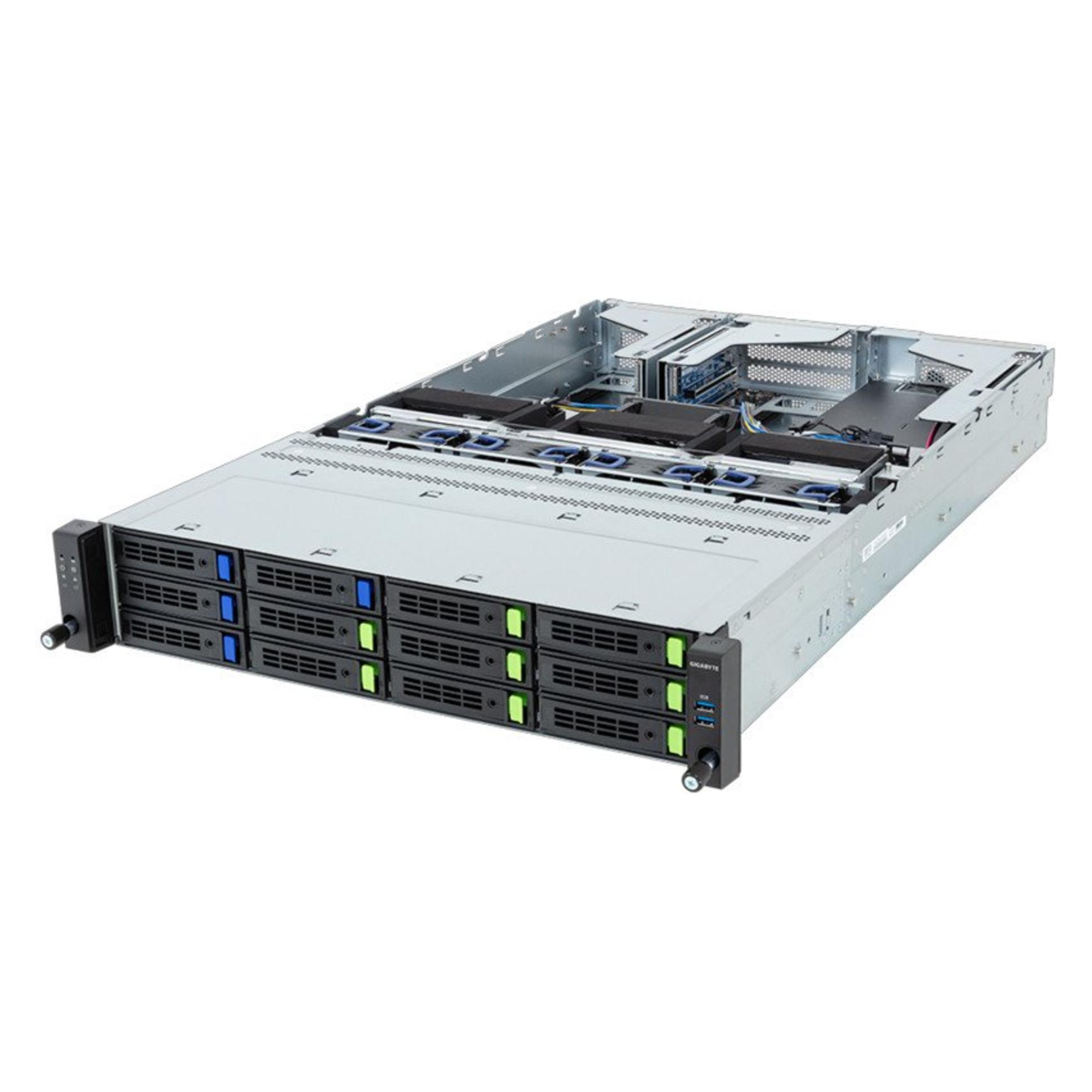 Gigabyte R263-Z35-AAF1 (Rev. 3.x) Rack Server 2U Single Sockel SP5 6NR263Z35DR000ACF1 (R263-Z35-AAF1)