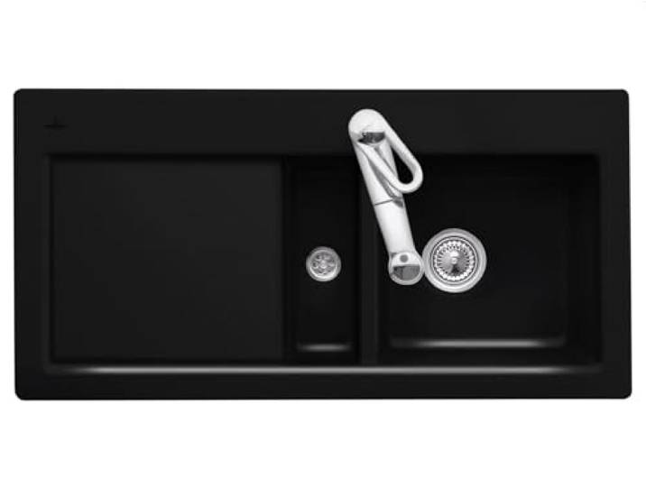 Villeroy & Boch Subway 60 Chromit - 6712 01 J0 Keramikspüle Handbetätigung
