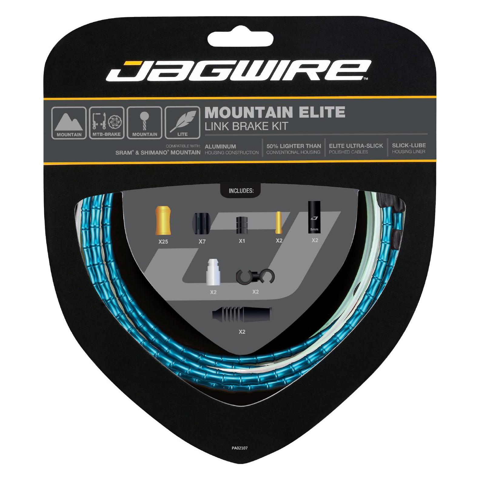 Jagwire Mountain Elite Link Bremszugset (JA8006.BLU)