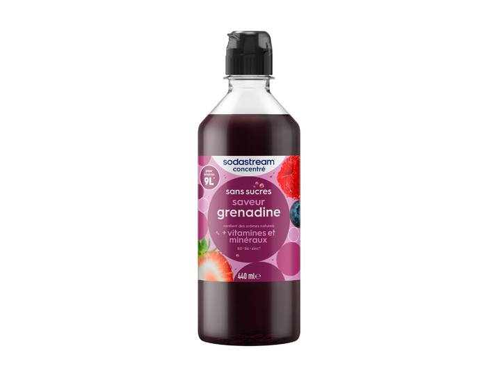 Concentré Grenadine sans sucres 440ml SODASTREAM