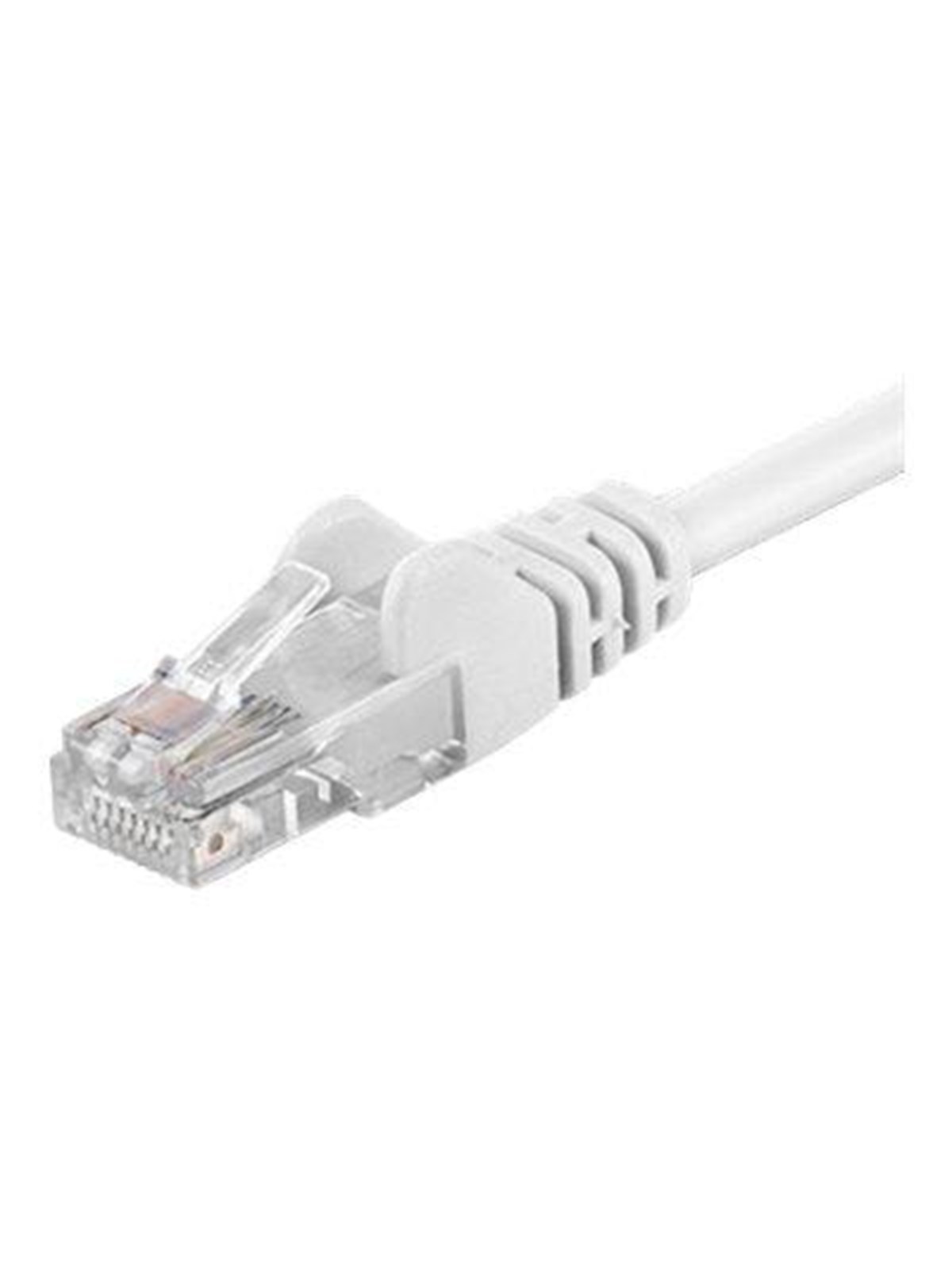 Pro goobay CAT 6 patch kabel, U/UTP - Weiß - 1m