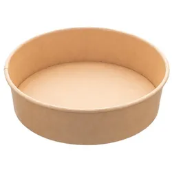 MONOUSO - Salatschüssel aus Kraft-Kraftkarton 950ml Ø18,5cm (300 Stück)