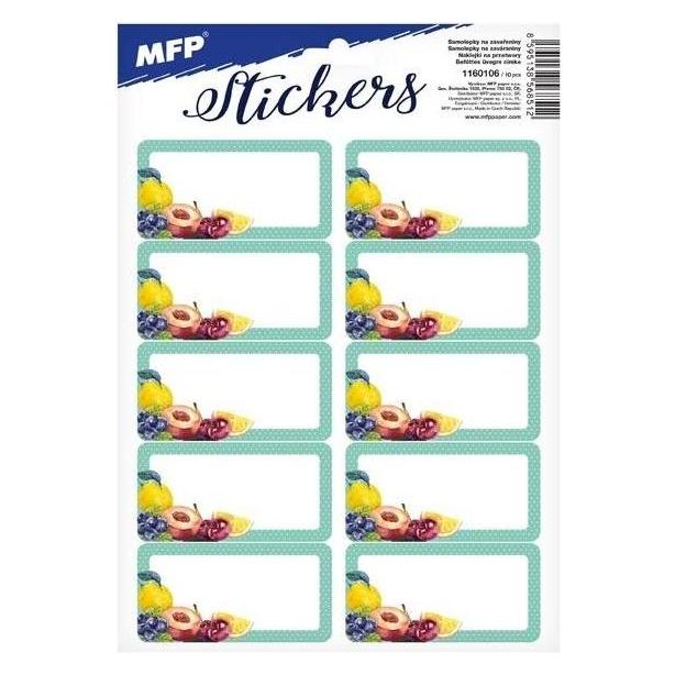 MFP Paper Aufkleber für Konserven 16,2x23cm (47792340)