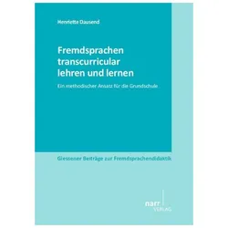 Fremdsprachen transcurricular lehren und lernen, Fachbücher von Henriette Dausend