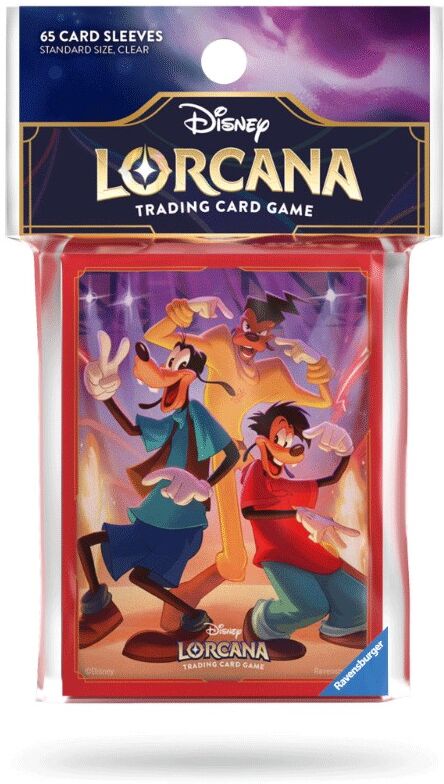 Disney Lorcana TCG -Chapitre 9 Fabuleux : Sleeves Dingo et Max