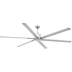 DC Deckenventilator Andros Nickel 213 cm mit Fernbedienung