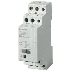 Siemens 5TT4122-2 Fernschalter mit 2 Schließern, mit zentral Ein-aus Funktion Kontakt für AC 230V 5TT41222