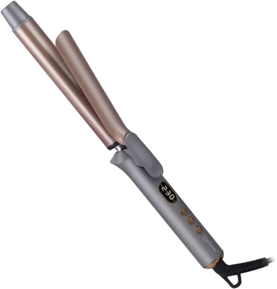 INF 25mm Keramik Lockenstab mit Einstellbarer Temperatur und Digitalanzeige Gold