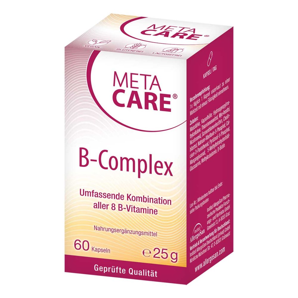 INSTITUT ALLERGOSAN Deutschland (privat) GmbH Meta Care B-Complex Kapseln 09612615