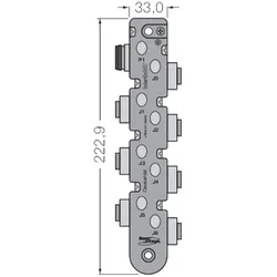 Turck DeviceNet Verteiler passiv JTBS-57-M634