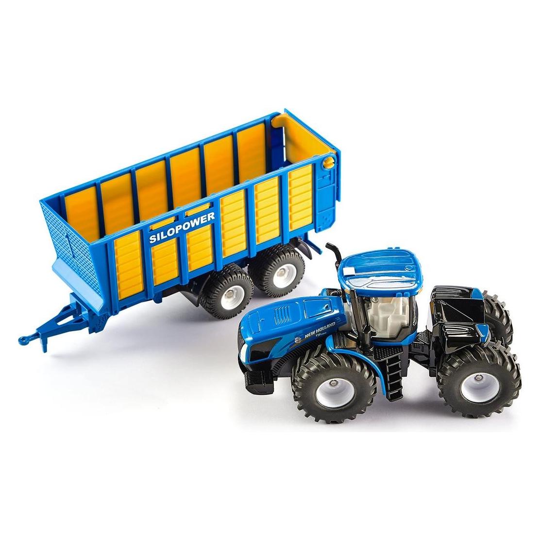 Siku New Holland Knicklenker mit Silagewagen (1947)