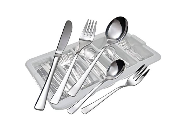 GRÄWE Besteckset inkl. Besteckkasten 60-teilig Edelstahl, Serie WÜRZBURG
