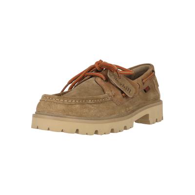 Mokassin CLARKS "Cleyhill Boat", Herren, Gr. 41, braun (hellbraun), Schuhe Mokassin, mit markanter XTRALITE-Sohle