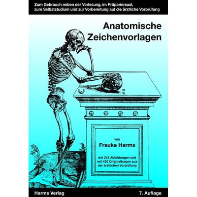 Anatomische Zeichenvorlagen, Taschenbuch von Frauke Harms, Harms, Volker, 978-3-86026-132-3