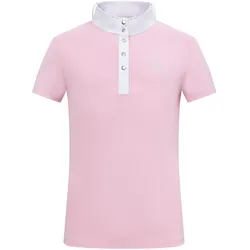 Imperial Riding Kinder Turniershirt IRHBasic glam Candy Floss rosa, Größe: 116