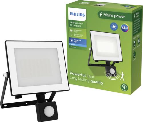 Philips LED Lois 929004642501 LED-Außenstrahler mit Bewegungsmelder 30W Leuchtfarben: Kaltweiß