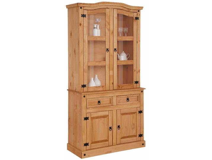 Buffet OTTO HOME Mexico , beige (natur gebeizt), Schränke, Buffet, aus massiver Kiefer, Breite 106 cm