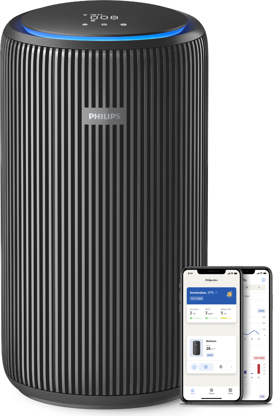 Luftreiniger Philips PureProtect 3200 AC3221/13 mit HEPA-Filter 520 m³/h-leise