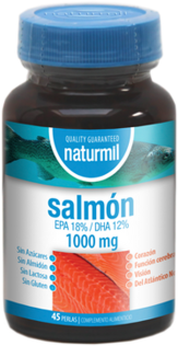 Naturmil Salmon 1000mg 45 Capsules