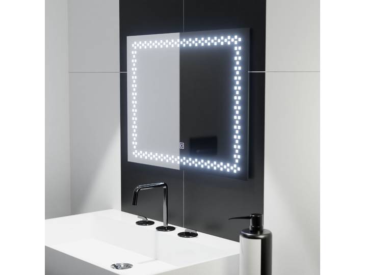 Miroir Led Rectangulaire 80x60cm Stella Basic Touch