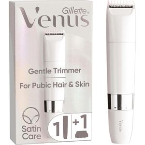 Gillette Elektrorasierer Venus Gentle Trimmer, für Damen, Wet & Dry, mit Kammaufsatz