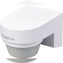Sygonix SY-6733030 Wand, Oberflächenmontage PIR-Bewegungsmelder 240 ° Relais Weiß IP65