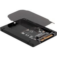 2.5" Konverter U.2 SFF-8639 zu M.2 NVMe schwarz, Key M - 7 mm