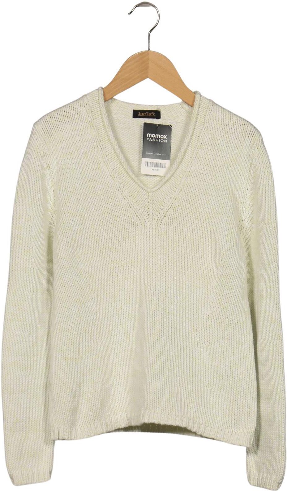 Joe Taft Damen Pullover, Cremeweiß, Gr. EU 38, Baumwolle - Second Hand