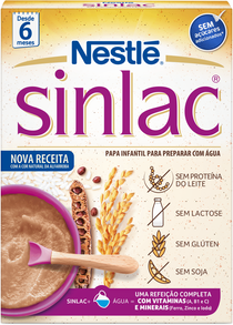 Nestlé Primeira Papa Bebé Sinlac 6M 250 gr