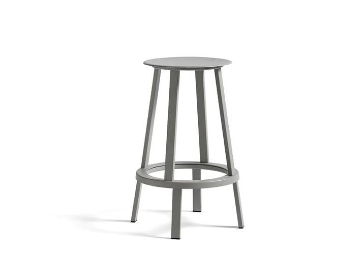 HAY Revolver Barhocker Sky grey, low