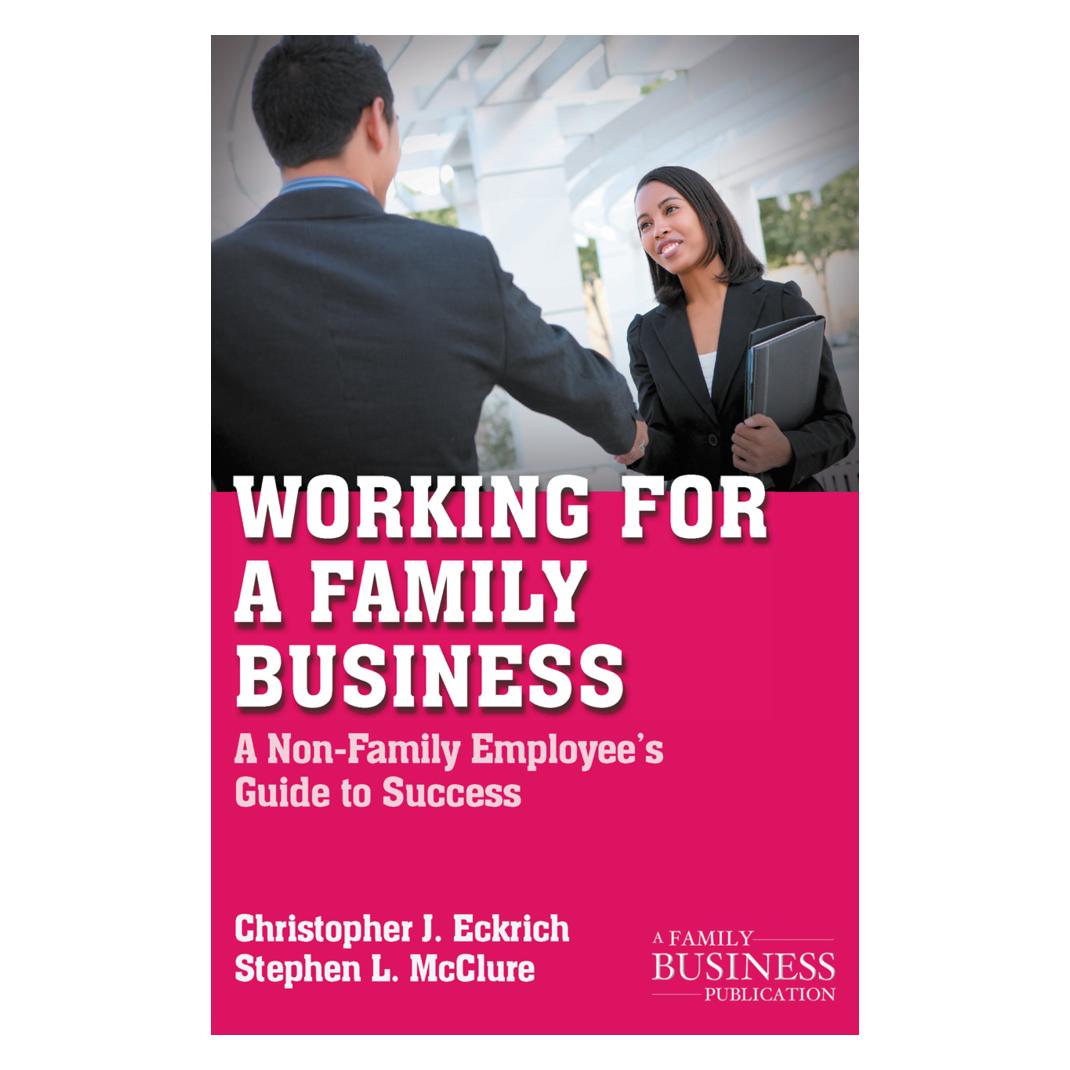Springer Working for a Family Business (Englisch, Softcover, C. Eckrich, S. McClure) (55391360)