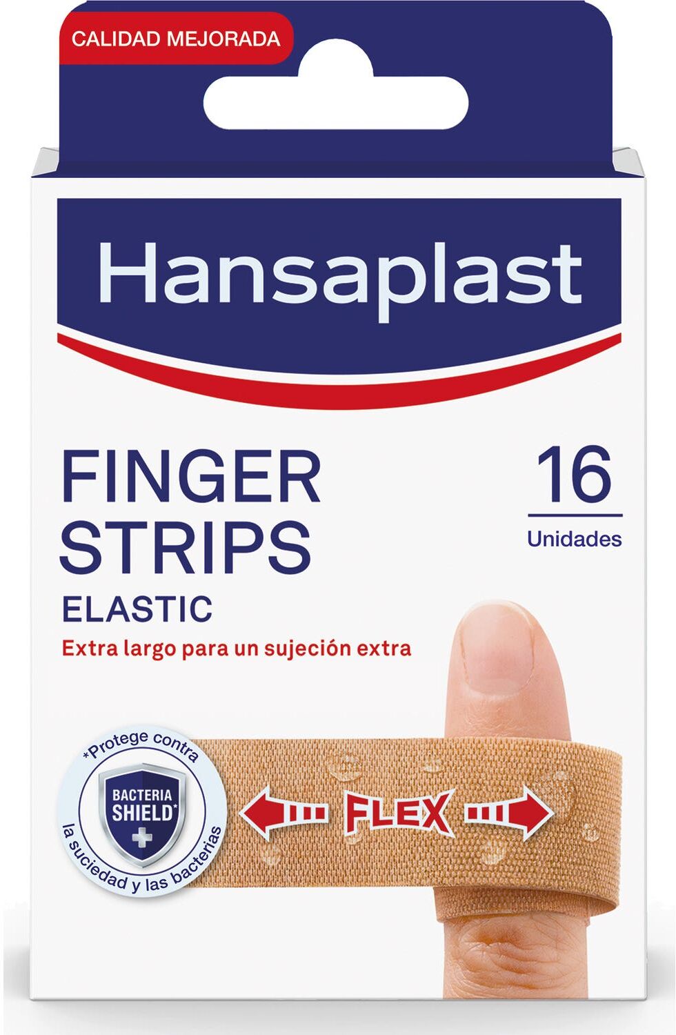 Hansaplast Elastic Finger Strips Apósitos para Dedos 16uds
