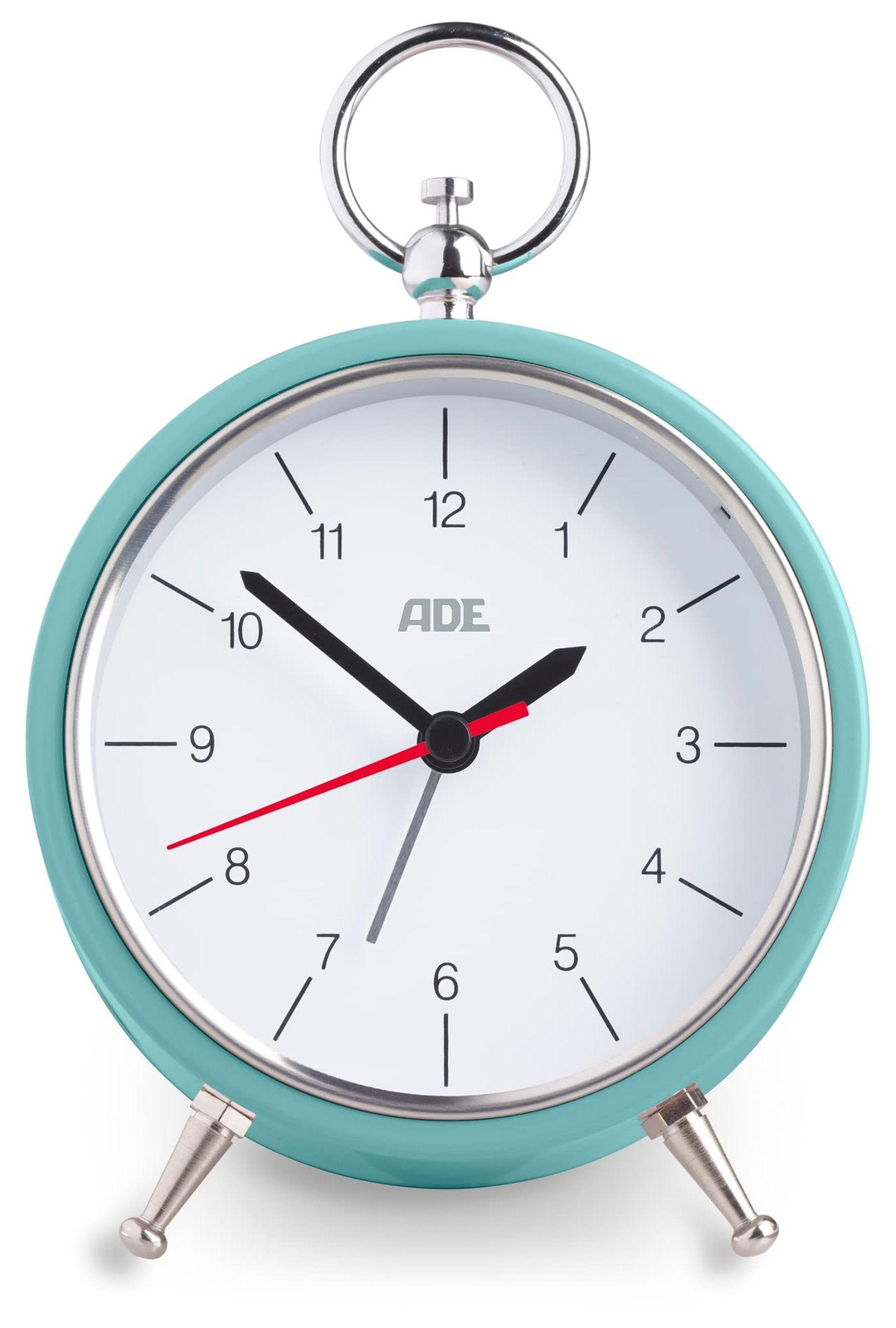 Dripio Retro Analoge Wekker met Snooze-functie en Verlichting, Metaal