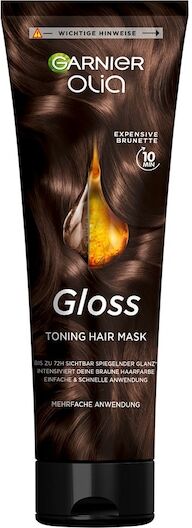 GARNIER Haarfarben OliaGloss Tinted Hair Mask Expensive Brunette 150 ml (46,60 € / 1 l)